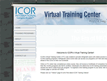 Tablet Screenshot of icorvtc.com
